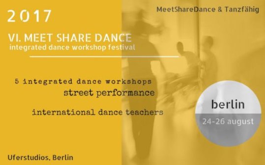 MeetShareDance 2017, International Integrated Dance Workshop Festival